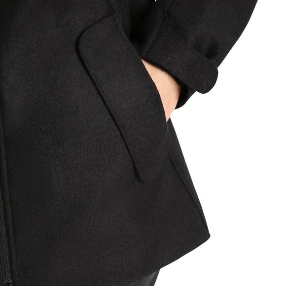 Icebreaker Felted Merino Wool Hooded Jacket - Black, XS - Picture 5 of 8